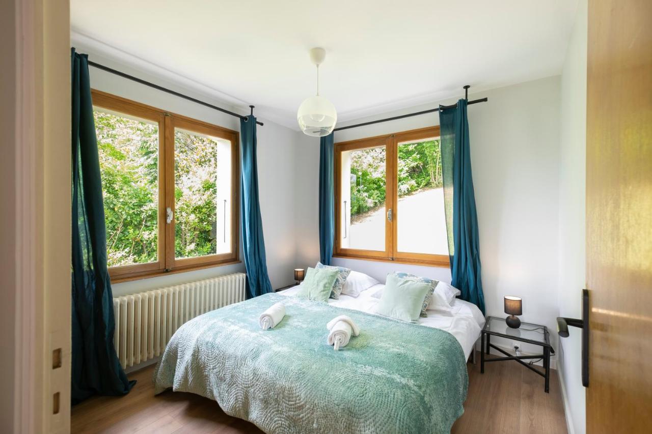 T4 Avec Vue Imprenable Sur Le Lac D'Annecy Apartment Veyrier-du-Lac Exterior foto